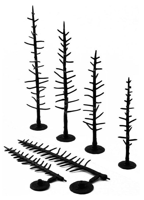 Woodland Scenics TR1125 Pine Tree Armatures, 4"-6" (44)