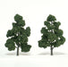 Woodland Scenics TR1518 Ready-Made Tree, Medium Green 7-8" (2-Pack)