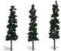 Woodland Scenics TR1563 Ready-Made Pine Tree, 7-8" (3-Pack)