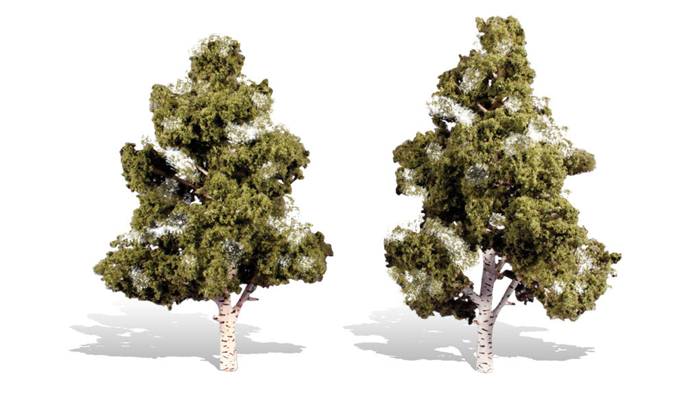 Woodland Scenics TR3538 Classics Tree, Waters Edge 7-8" (2-Pack)