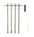 Woodland Scenics US2250 N Scale Pre-Wired Utility Poles with Single Crossbar
