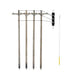Woodland Scenics US2265 HO Scale Pre-Wired Utility Poles with Single Crossbar