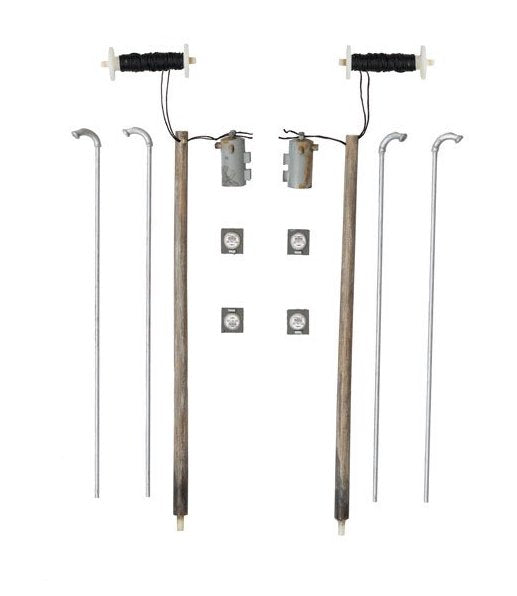 Woodland Scenics US2267 HO Scale Pre-Wired Utility Transformer Connect Set