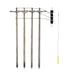 Woodland Scenics US2280 O Scale Pre-Wired Utility Poles with Single Crossbars
