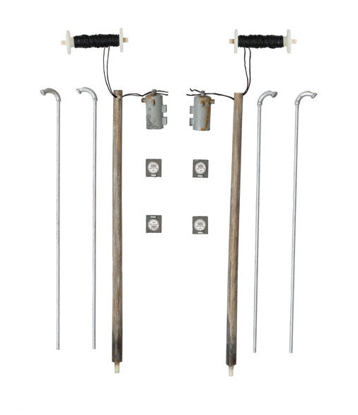 Woodland Scenics US2282 O Scale Pre-Wired Utility Transformer Connect Set