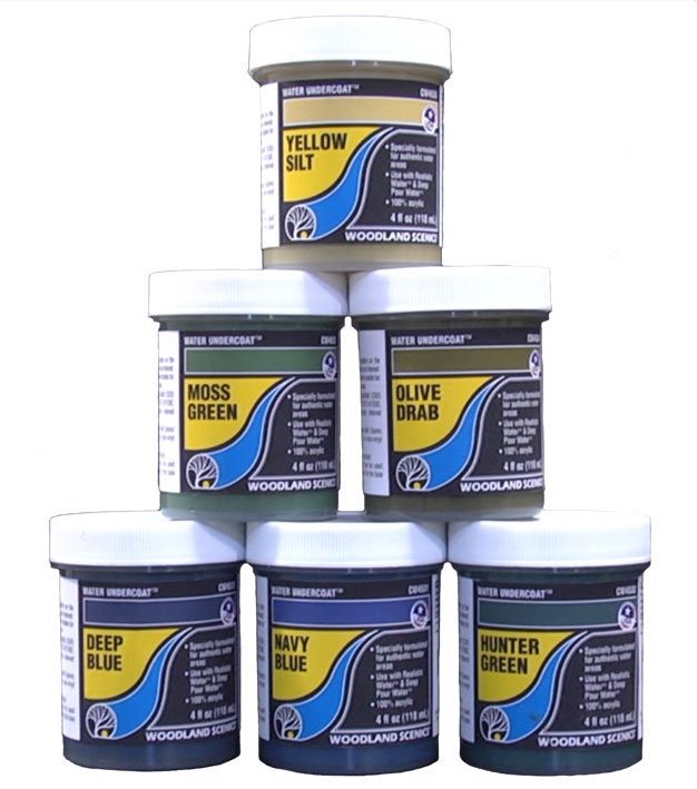 Woodland Scenics CW4532 Water Undercoat Hunter Green