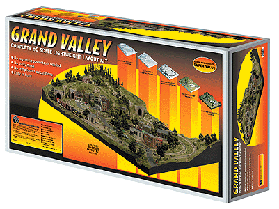Woodland Scenics ST1483 HO Scale Layout Kit, Grand Valley