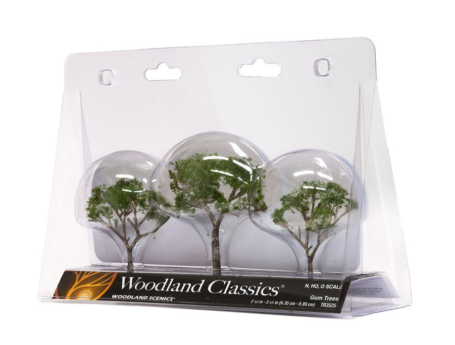 Woodland TR3525 Classics Tree Gum Tree 2.5-3.5" (3-Pack)