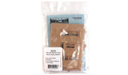 Woodland Scenics DPM 90104 O Scale Street / Dock Level Wall Sections - Rectangle Entry Door 2-Pack