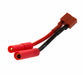 WRH H0105 Female Deans Plug to HXT RedCat 4mm Short Wires