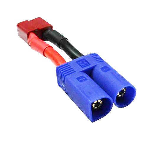 WRH H0109 Female Deans Plug to to Male EC5 Plug Short Wires