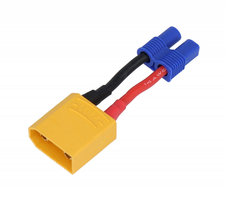 WRH H0816 Female EC3 Plug to to Male XT90 Connector