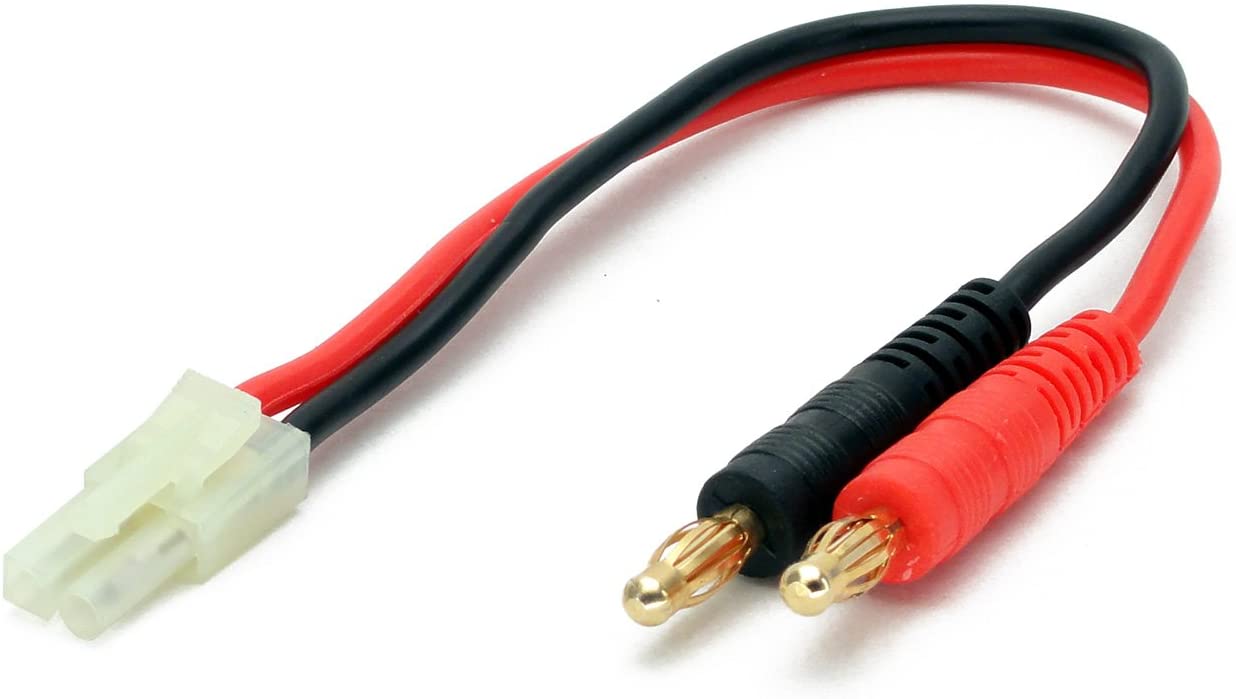 WRH Male Tamiya Plug to 4mm Banana Plug Charging Cable