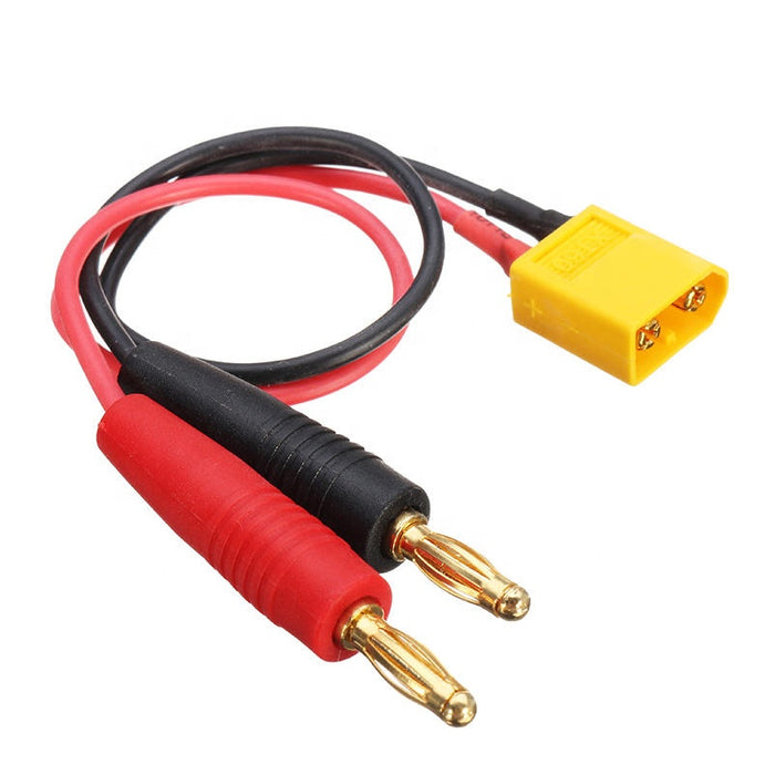 WRH XT60 to 4mm Plug to 4mm Banana Plug Charging Cable
