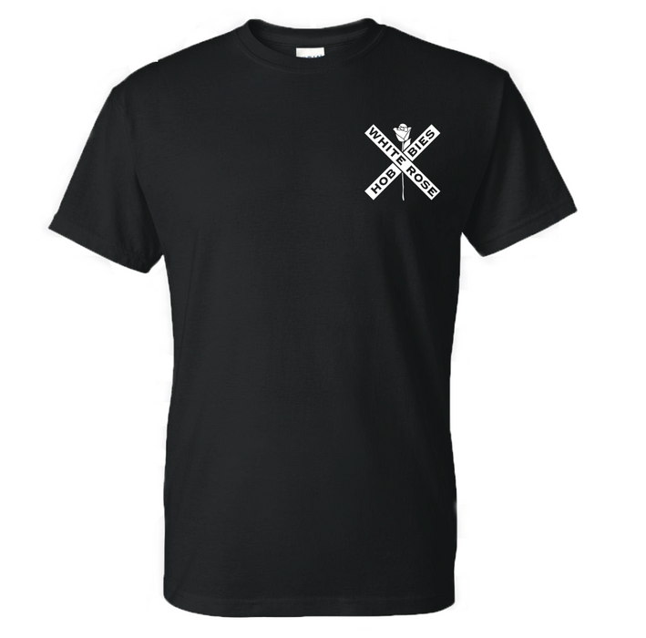 White Rose Hobbies WRH Logo Black T-Shirt Size XX Large