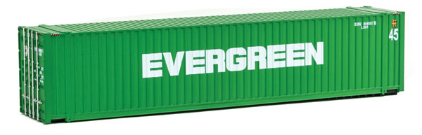 Walthers SceneMaster 949-8554 45' Hi Cube Corrugated Container Evergreen