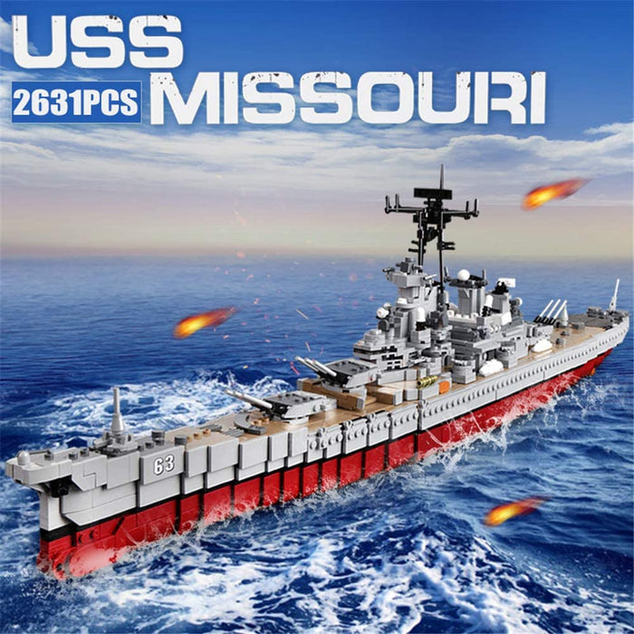 Xingbao XB-06030 USS Missouri (2631 Pieces) - NOS