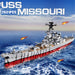 Xingbao XB-06030 USS Missouri (2631 Pieces) - NOS