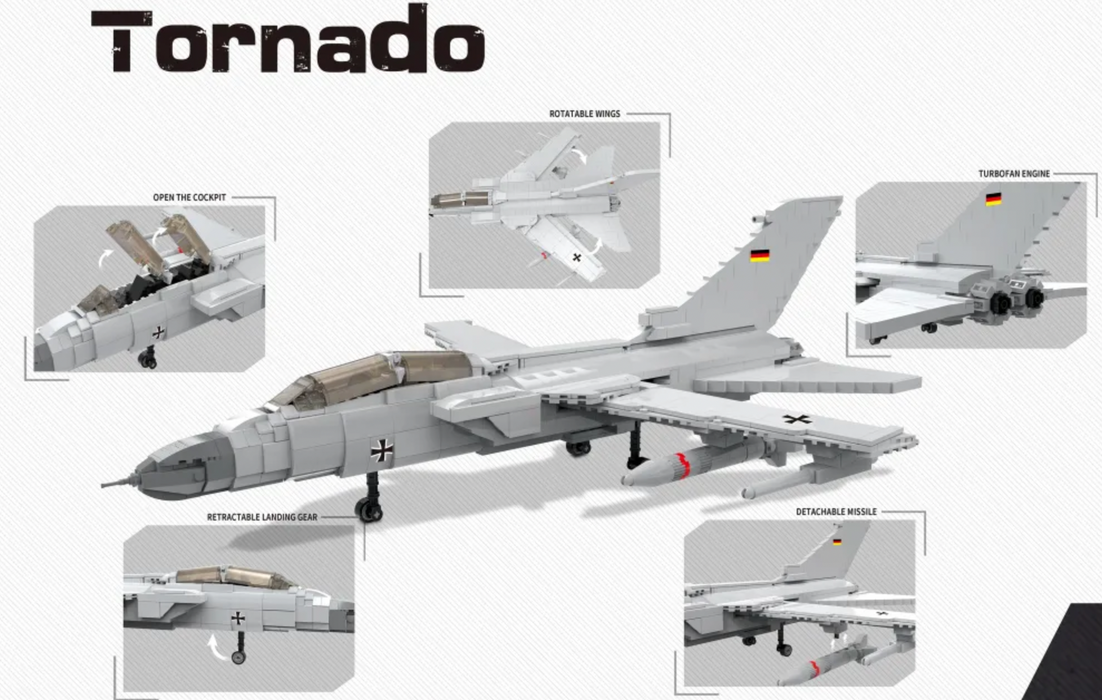 Xingbao XB-06062 Tornado (1005 Pieces) - NOS