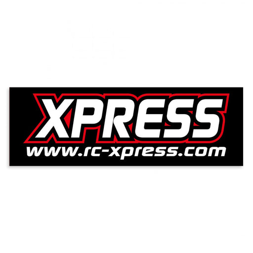 XPRESS 30046 Black Track Banner 200cm X 80cm