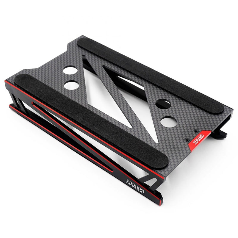 XPRESS 40001 Aluminum Graphite 1/10 Touring Car Setup Stand
