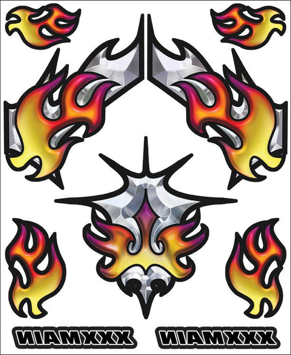 XXXmain Racing XXXR001 Chromal Blaze Internal Graphic