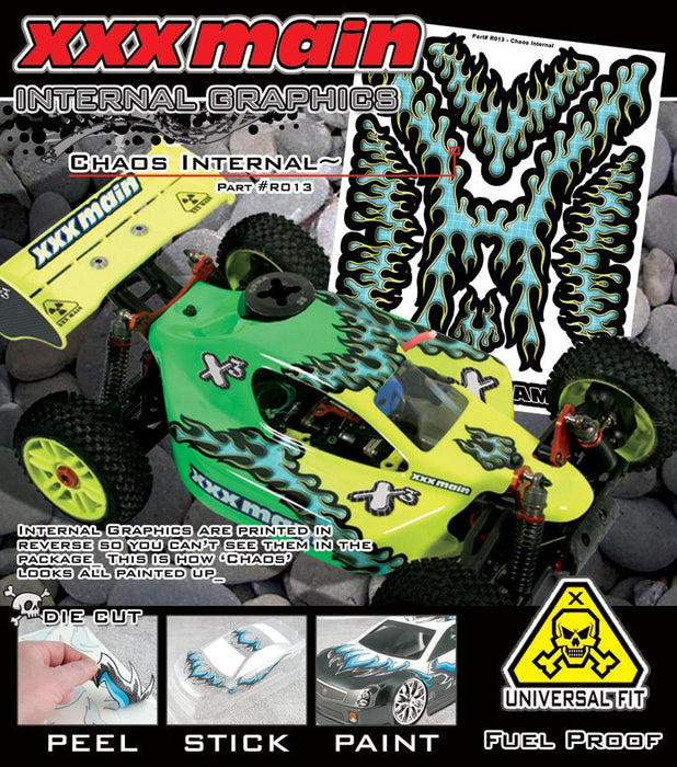XXXmain Racing XXXR013 Chaos Internal Graphic