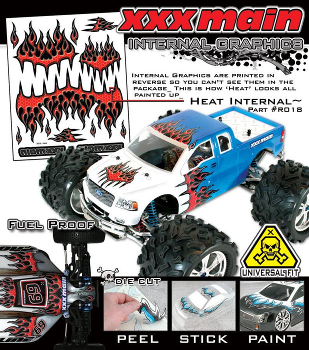XXXmain Racing XXXR018 Heat Internal Graphic