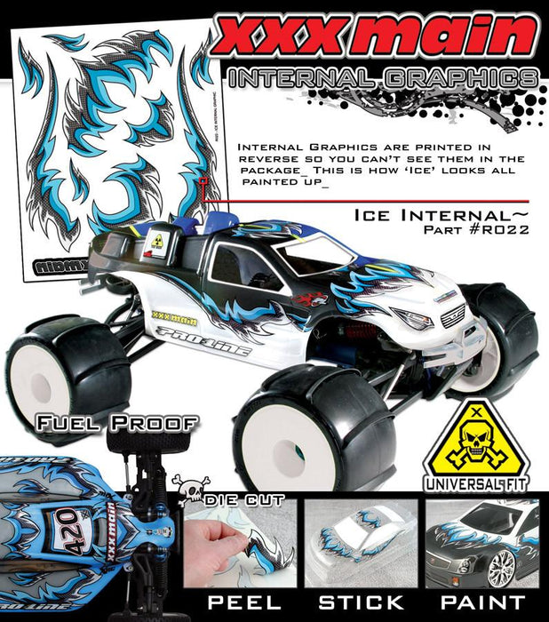 XXXmain Racing XXXR022 Ice Internal Graphic
