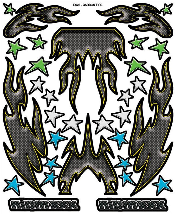 XXXmain Racing XXXR023 Carbon Fire Internal Graphic