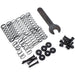 Yeah Racing DDL-090BK Black 90mm Desert Lizard Two Stage Internal Spring Shocks